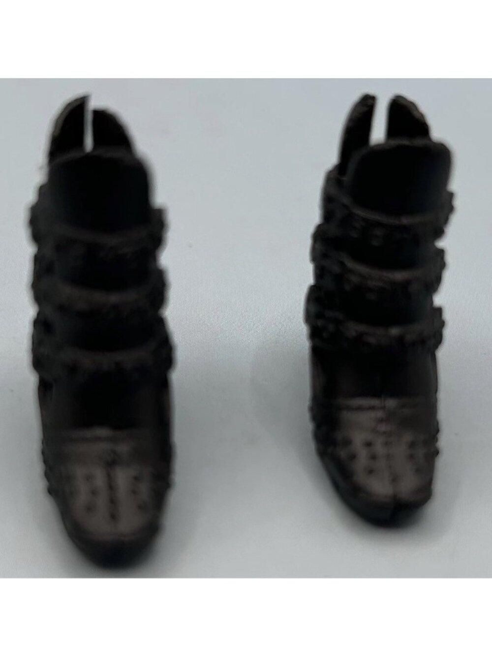 Barbie Fashionista Doll Black High Heel Ankle Boots Shoes